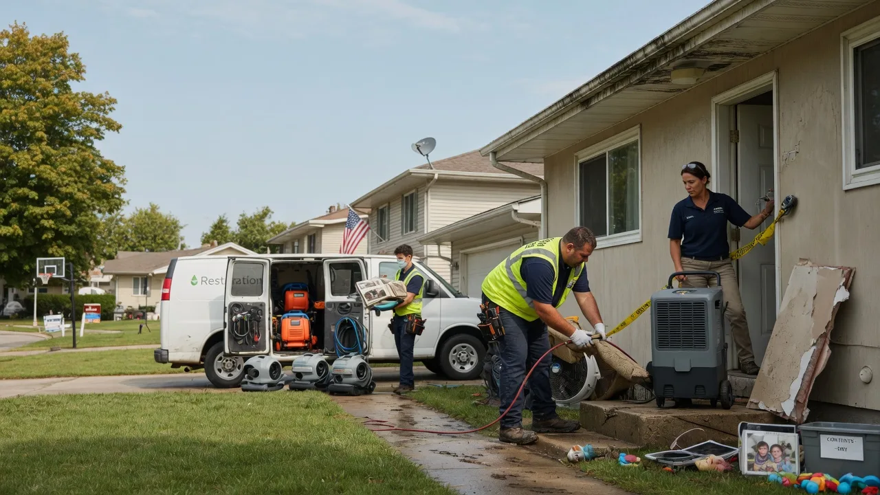 Water Damage Restoration in Foster City, MI near me